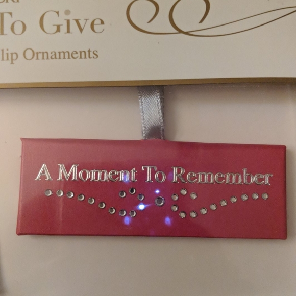 NWOT Swarovski Crystallized Photo Clip Ornaments - Picture 4 of 6